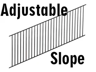 Slope Adjustable Fence