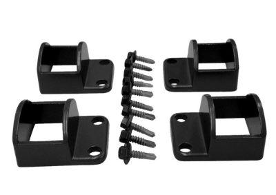 38 x 25 Pool Fence Brackets + Screws (4 Pack)