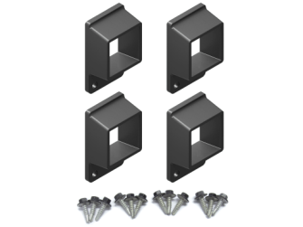40 x 40mm Fence Bracket 4-Pack