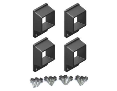 40 x 40mm Fence Bracket 4-Pack