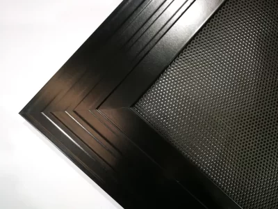 Perforated Aluminium Door