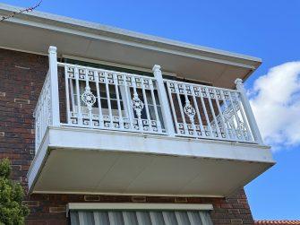 Aluminium style balustrades