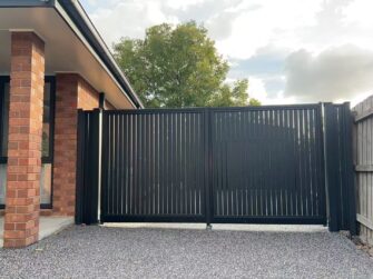 Double swing gate
